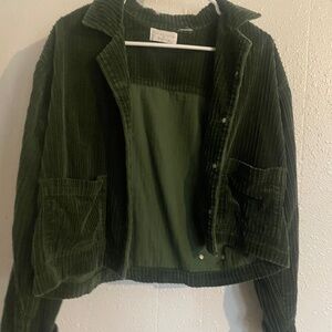 Christopher Banks Cropped Corduroy Jacket